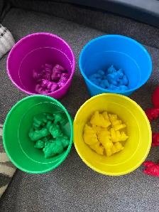 Learning Resources Counting Bears with Sorting Cups - Photo 2