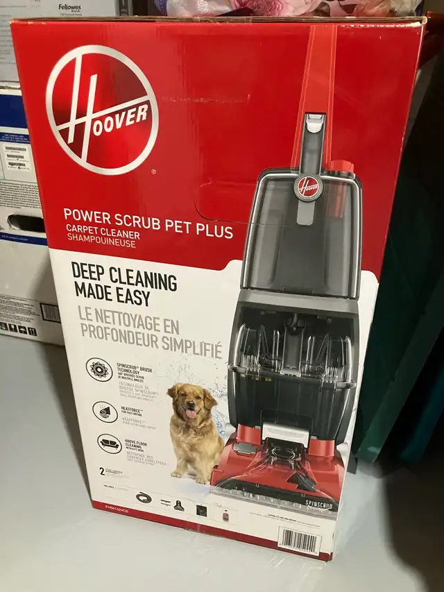 Hoover rug by cleaner