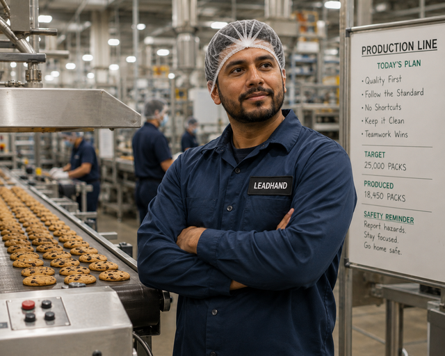 Experienced Line lead / leadhand