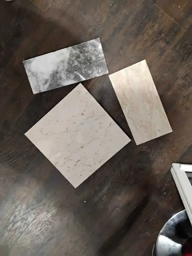 Marble tiles, Sills and patio stones