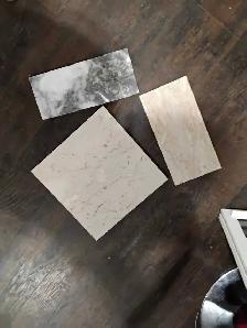 Marble tiles, Sills and patio stones