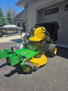 john deere z345m zero turn