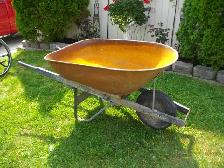 solid steal wheelbarrow no holes - Photo 2
