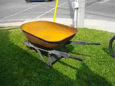 solid steal wheelbarrow no holes - Photo 3