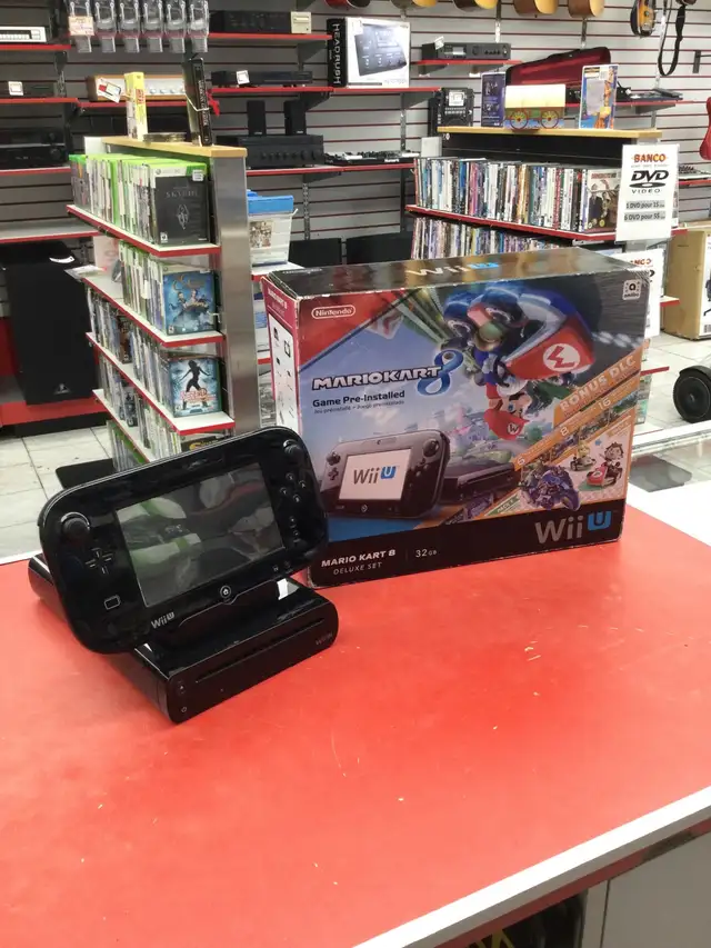 Console Wii U en boîte