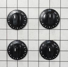 1 ENSEMBLE DE 4 BOUTONS NOIR NEUF NEW 12200034 - Photo 2