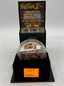 999 Fine Silver Vintage Video Game Coins with Arcade Cabinet Box - Photo 2