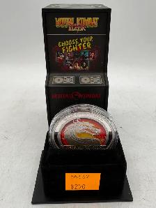 999 Fine Silver Vintage Video Game Coins with Arcade Cabinet Box - Photo 6