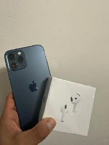 iPhone 12 Pro max 128GB Airpods Pkg/Delivery