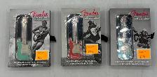 1oz .999 Fine Silver Fender Stratocaster Guitar Coins ( x3 )