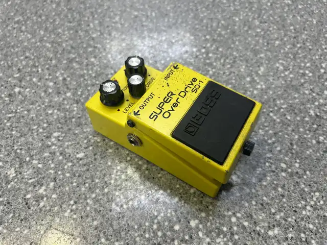 Boss SD-1 Super Overdrive Pedal Japan