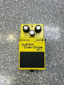 Boss SD-1 Super Overdrive Pedal Japan - Photo 2