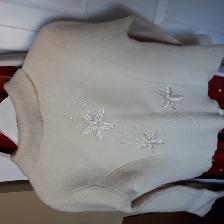 GRAND CHANDAIL BLANC FRANCOS VALÉRIE POUR FILLETTE 12ANS: $10.00 - Photo 2