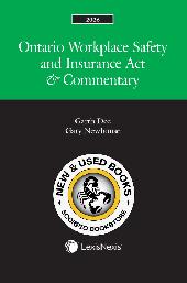 Ontario Workplace Safety and Insurance Act 2026 9780433540281
