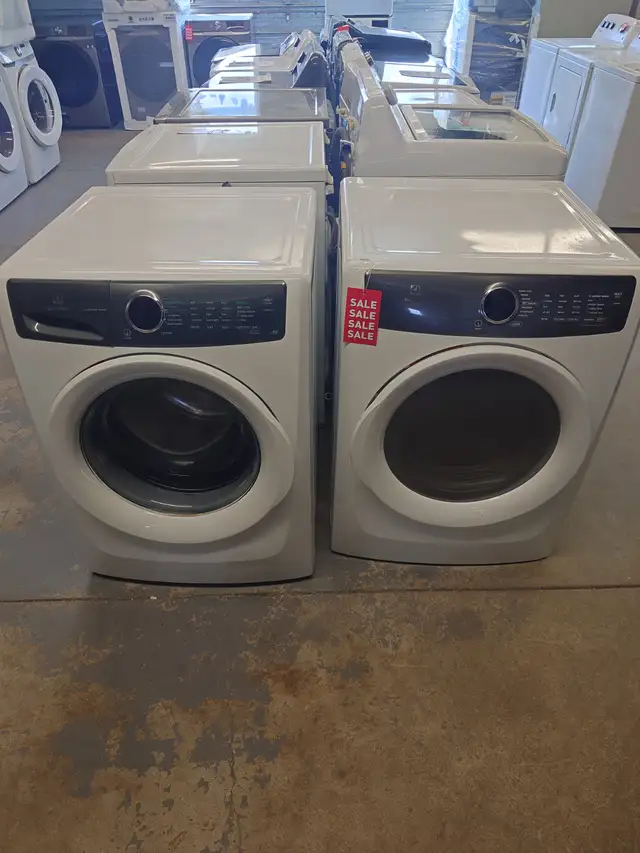 Electrolux '27' White Front Load Washer / Dryer Set on Sale‼️