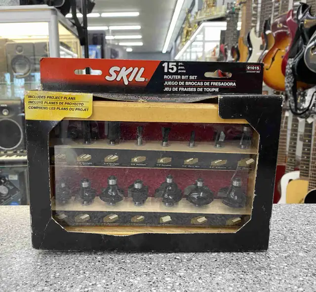 Skill 15pc Router Bit Set
