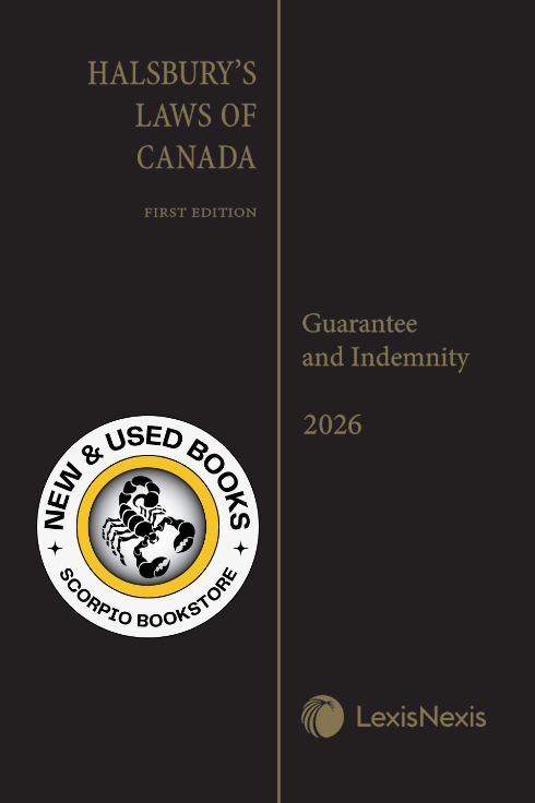 Halsbury's Laws of Canada – Guarantee 2026 9780433539339