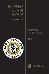 Halsbury's Laws of Canada – Guarantee 2026 9780433539339