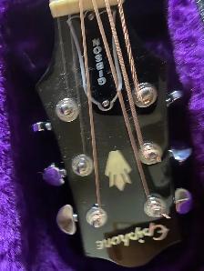 Gibson, Epiphone elite J45 style acoustic guitar made Japan