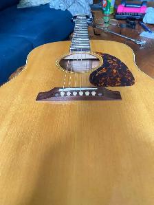Gibson, Epiphone elite J45 style acoustic guitar made Japan - Photo 9