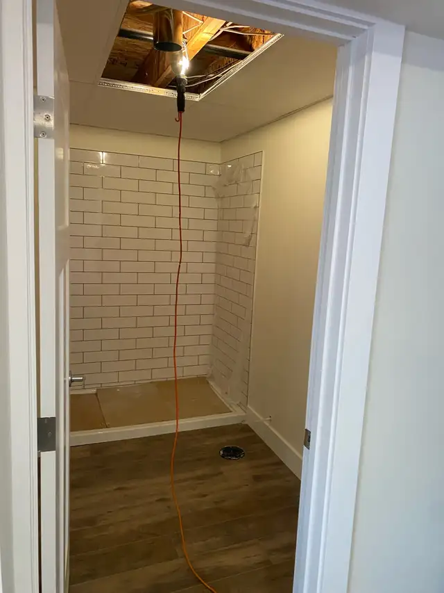 shower base