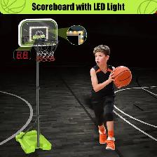 4 in 1 Kids Basketball Hoop and Tee Ball Set for Kids 3-5 | Sale - Photo 2
