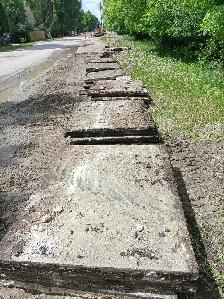 concrete slabs  3' by 4ft approx - Photo 2