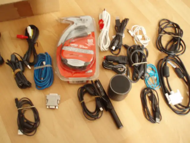 COMPUTER  CABLES  ETC.