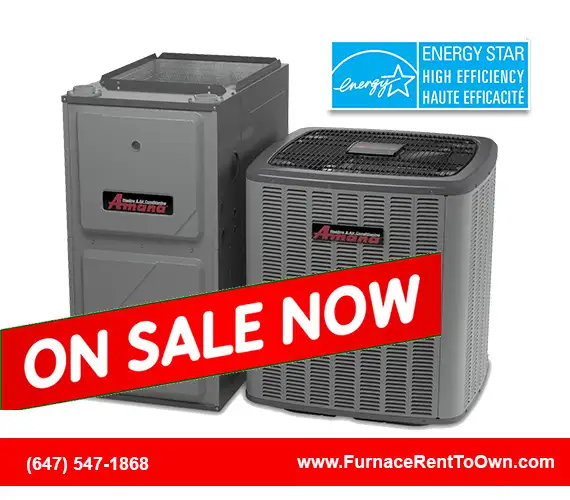 Air Conditioner Furnace Rental with 12 Months No Payment $0 Down