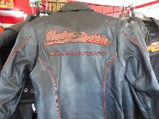 Ladies Harley Davidson Leather Motorcycle Jacket Re-Gear Oshawa