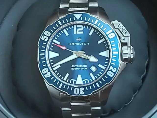 HAMILTON FROGMAN WITH BOX 900$