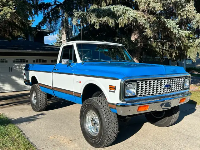 1971 Chevrolet K20 Cheyenne 4-Wheel Drive -Original GM Documents