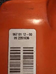 Fairly beefy Husqvarna 350 (50cc) Saw w/Case New Chain Rblt . - Photo 2