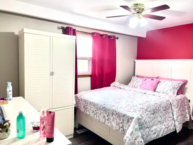 Fully furnished main floor 2-bedroo for girls only, in Malton