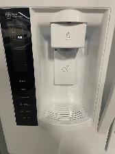 Réfrigérateur blanc portes Françaises distributeur d'eau LG - Photo 2