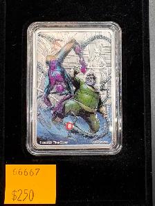 Marvel 1oz .999 Fine Silver Doctor Octopus Coin - Photo 2