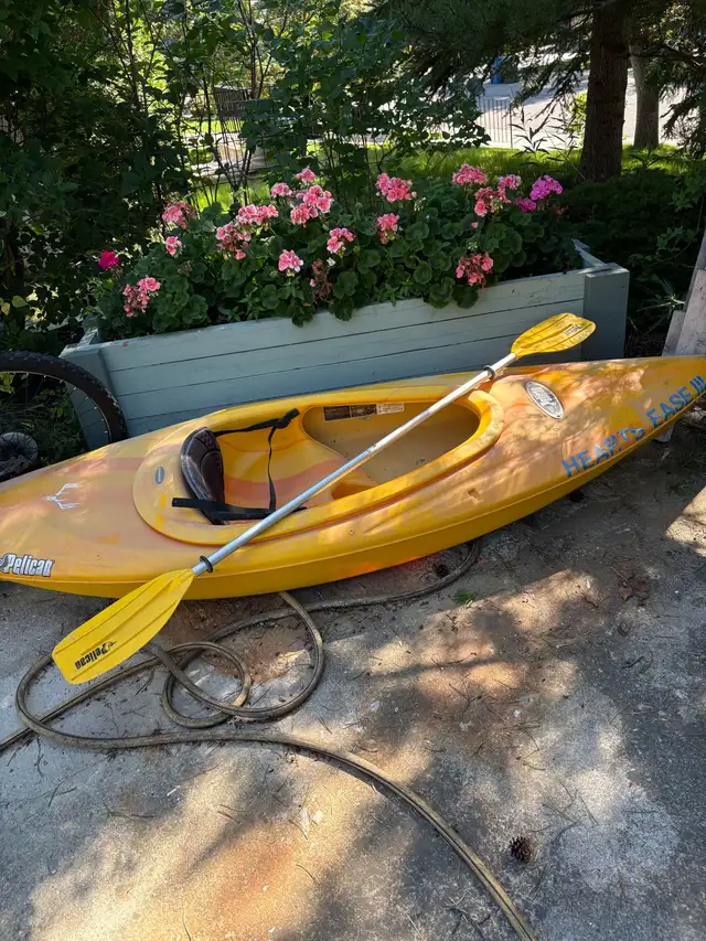 Pelican Kayak and Paddle