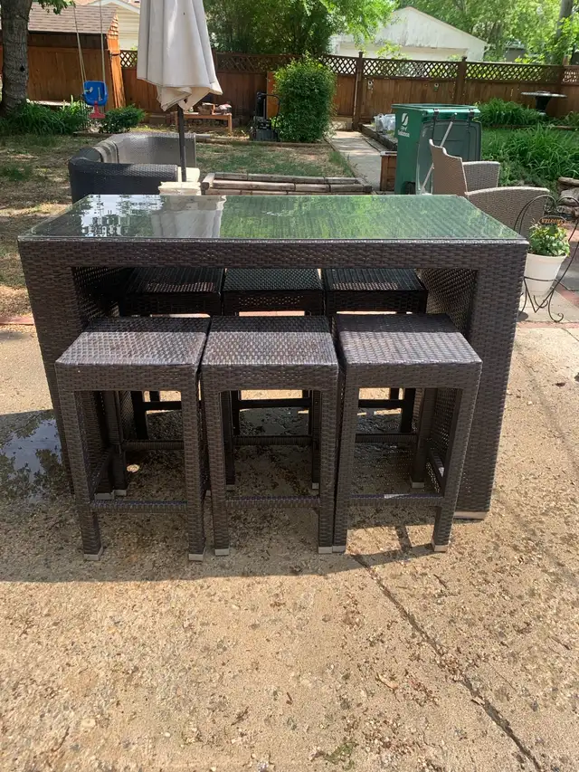Outdoor Bar Set