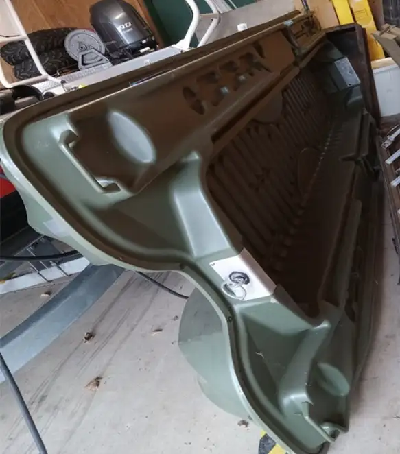 Pelican Plastic Boat, 48" x 123"