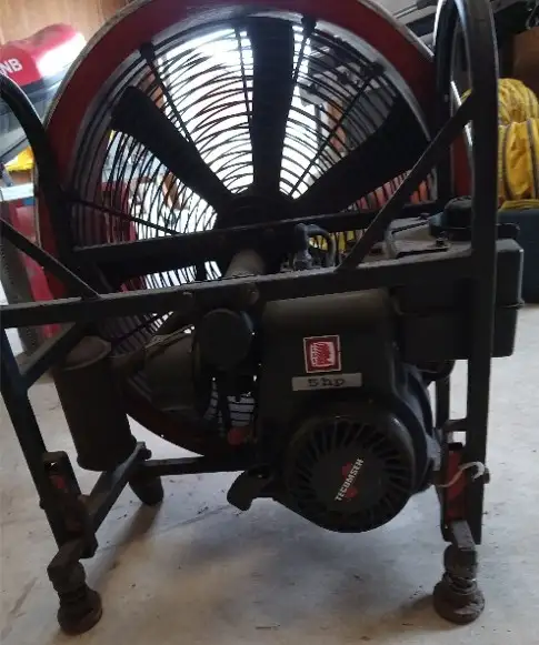 Lot #4 – Gas powered fan, 5hp