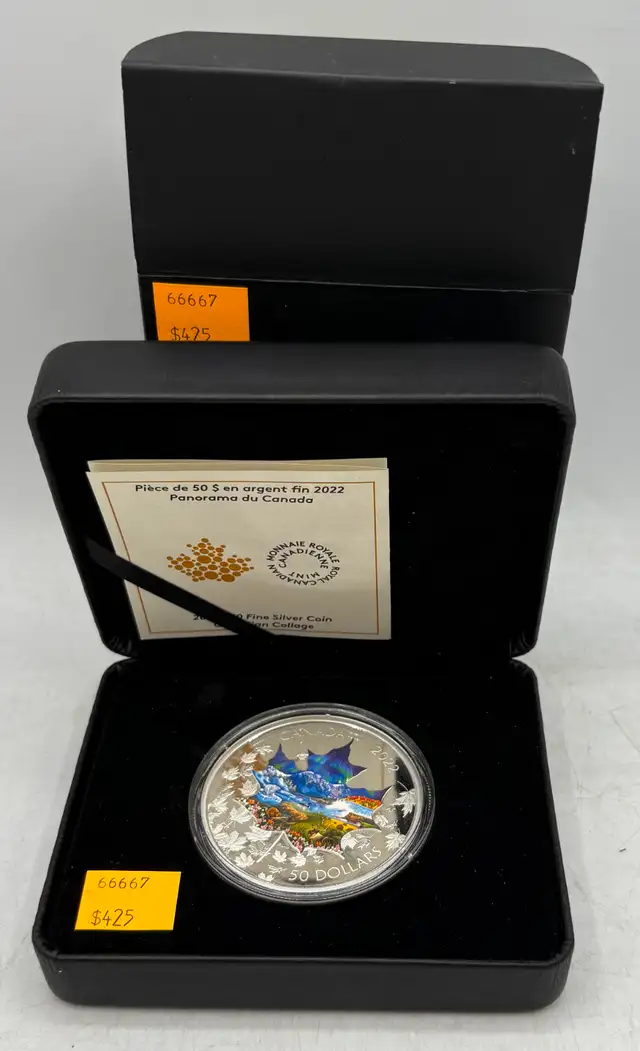 2022 3oz .999 Fine Silver Canadian Collage Coin