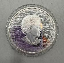 2022 3oz .999 Fine Silver Canadian Collage Coin - Photo 3