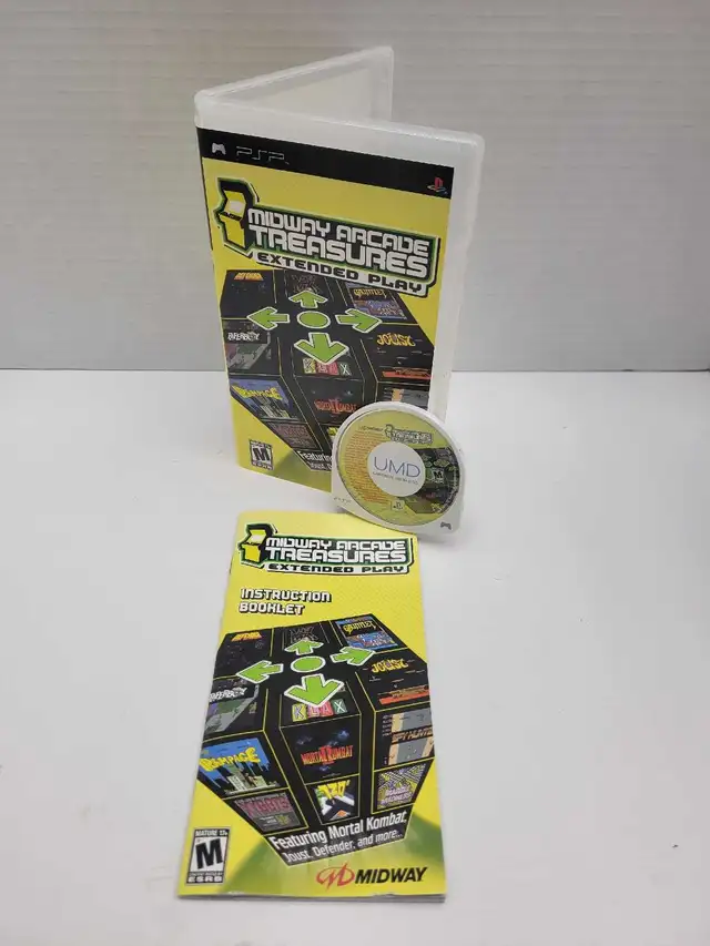 PSP Midway Arcade Treasures Extended Play