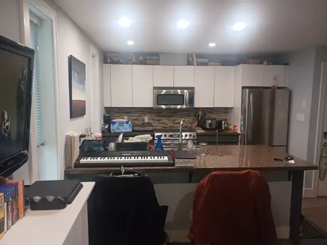 1 bedroom 2-level full-furnished suite with amenities