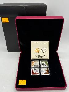 2019 .999 Fine Silver 'The Elements' 4-Coin Set