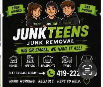 JUNKTEENS | Teen-Owned Junk Removal in the GTA | Free Quotes