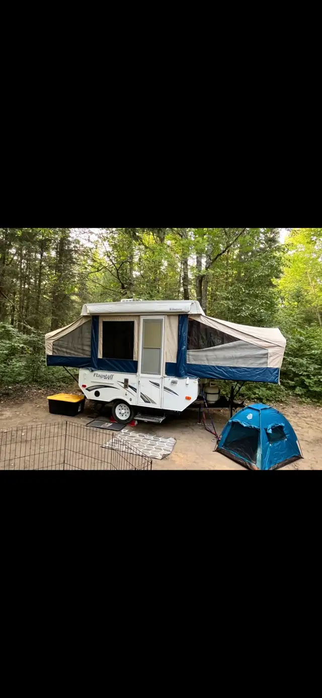 flagstaff pop up trailer