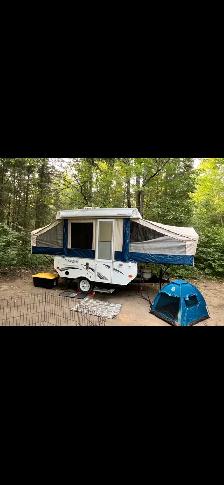 flagstaff pop up trailer