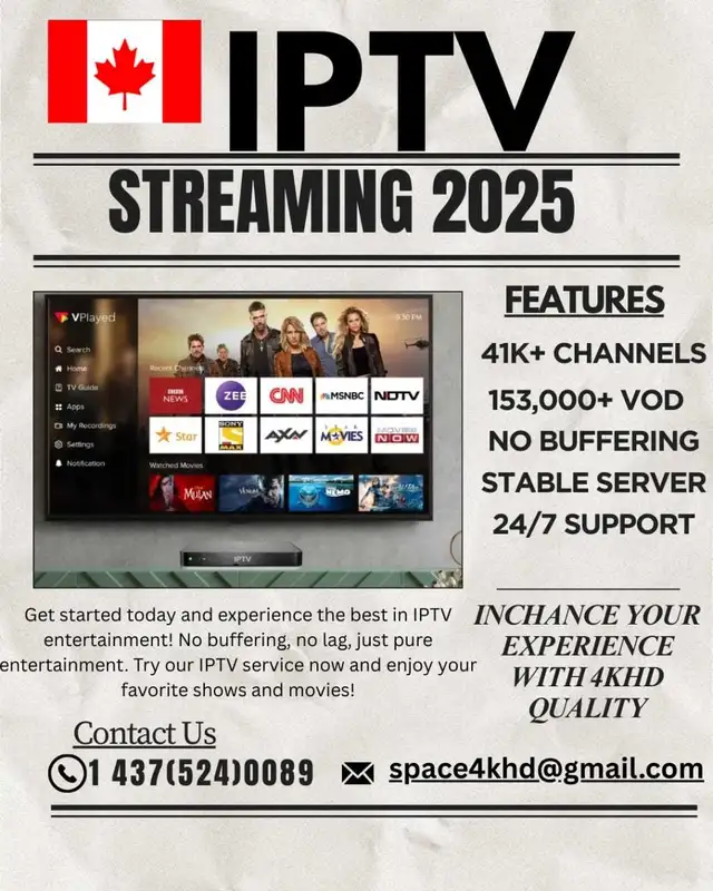 Best quality 4K subscription