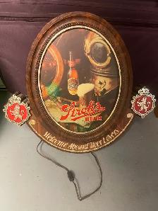 Stroh's Beer Welcome Aboard Beer Lovers Sign